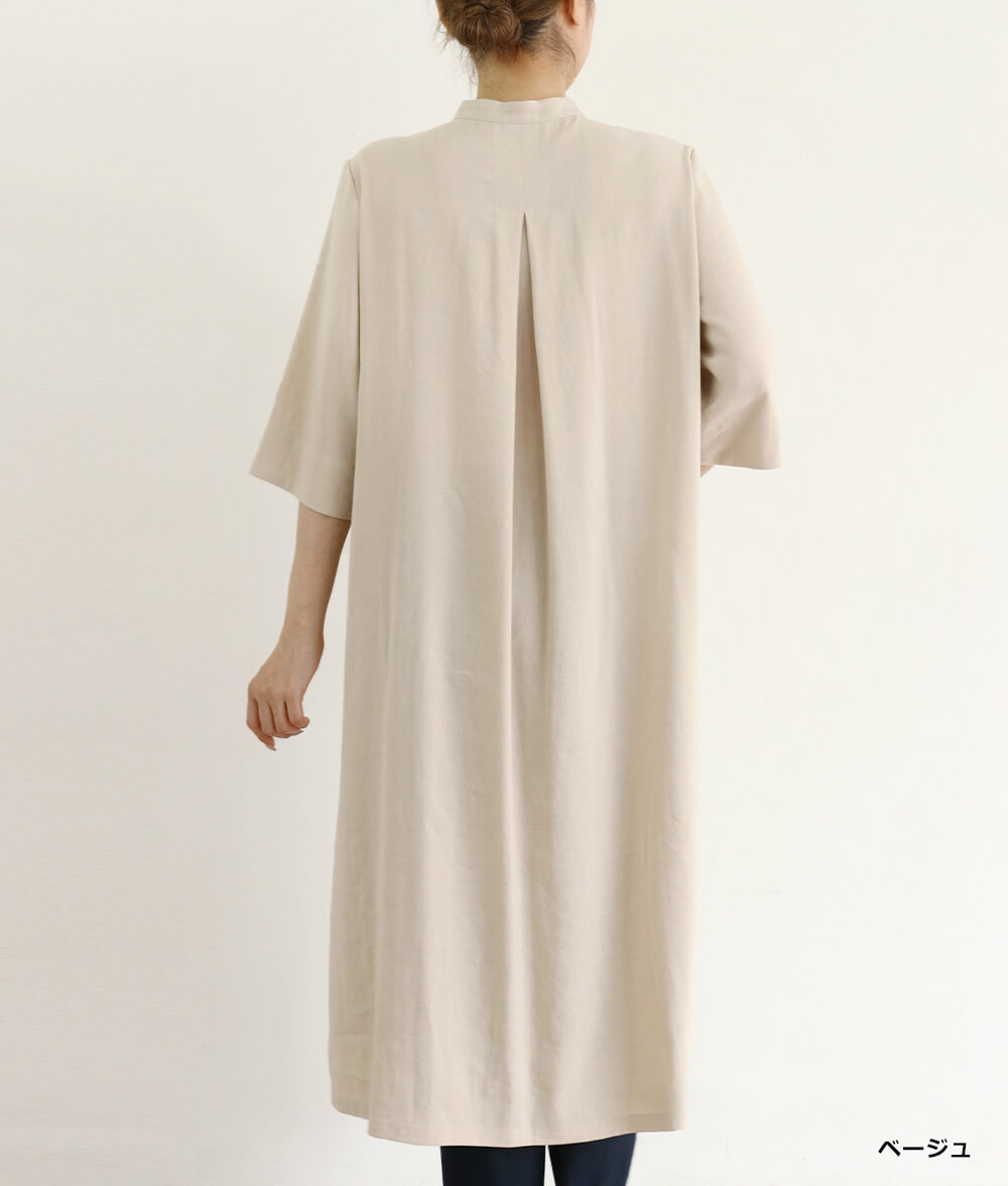 【SALE20%OFF】タックワンピース