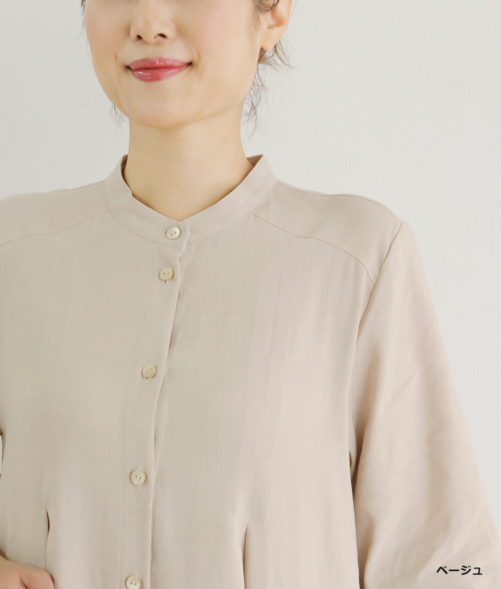 【SALE20%OFF】タックワンピース