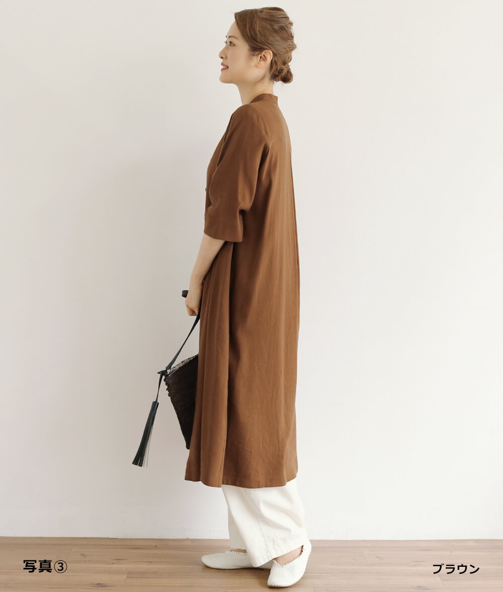 【SALE20%OFF】タックワンピース