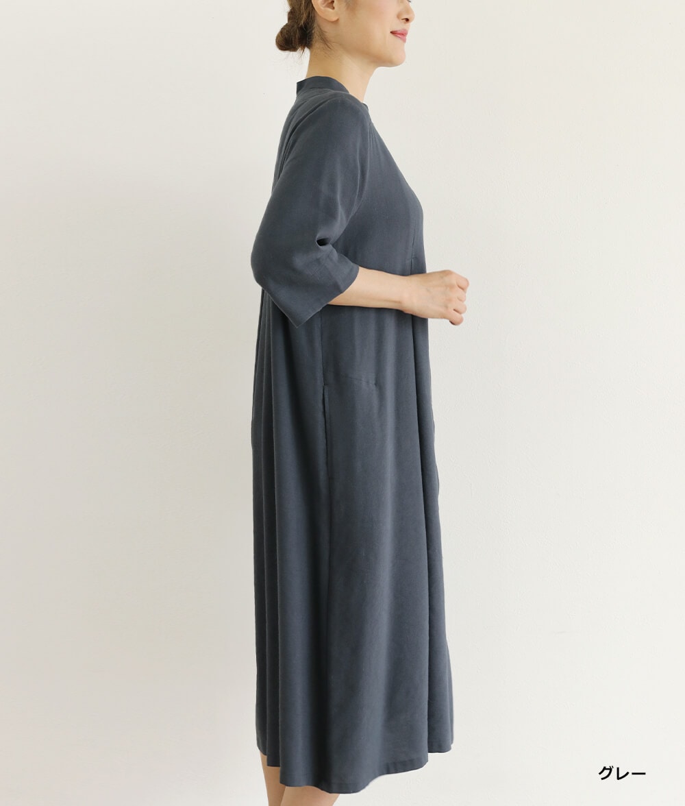 【SALE20%OFF】タックワンピース