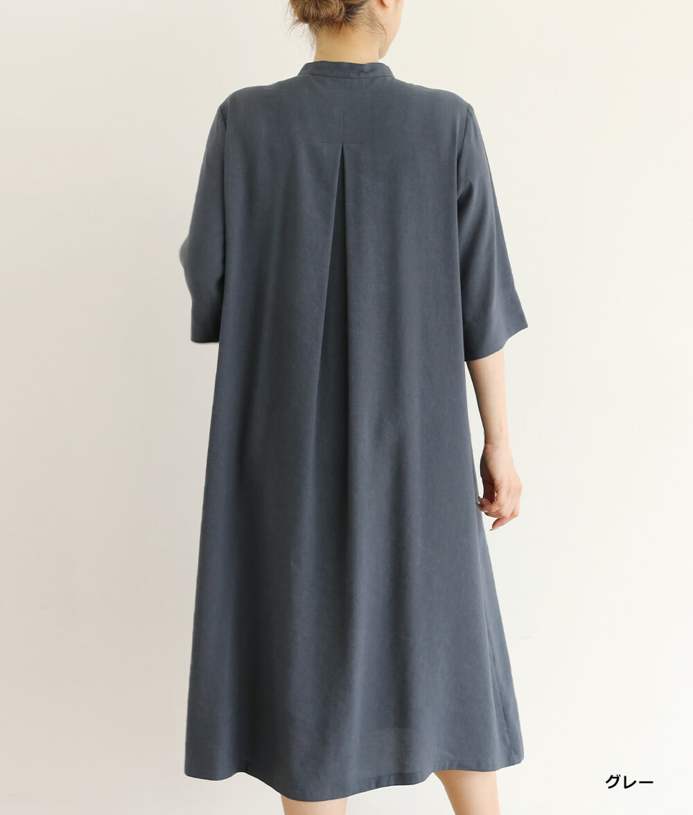 【SALE20%OFF】タックワンピース