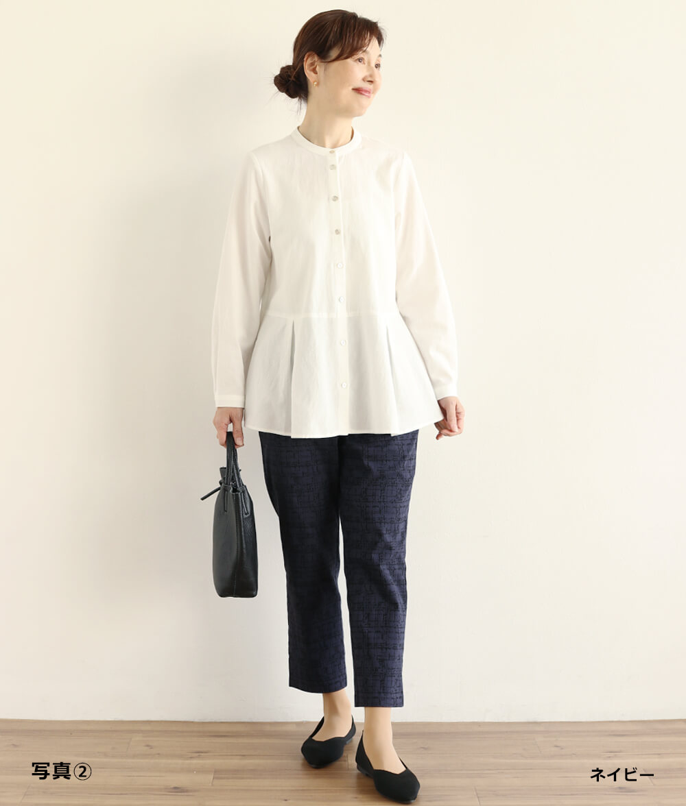 【追加】ジャカードテーパードパンツ