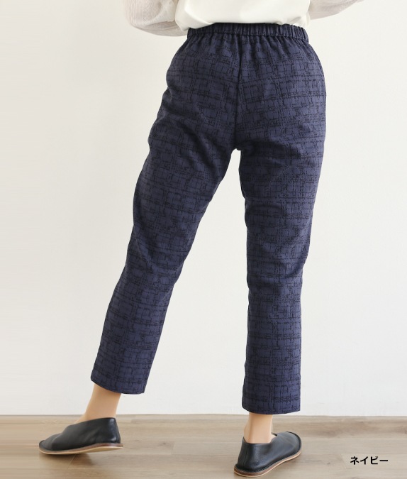 【追加】ジャカードテーパードパンツ