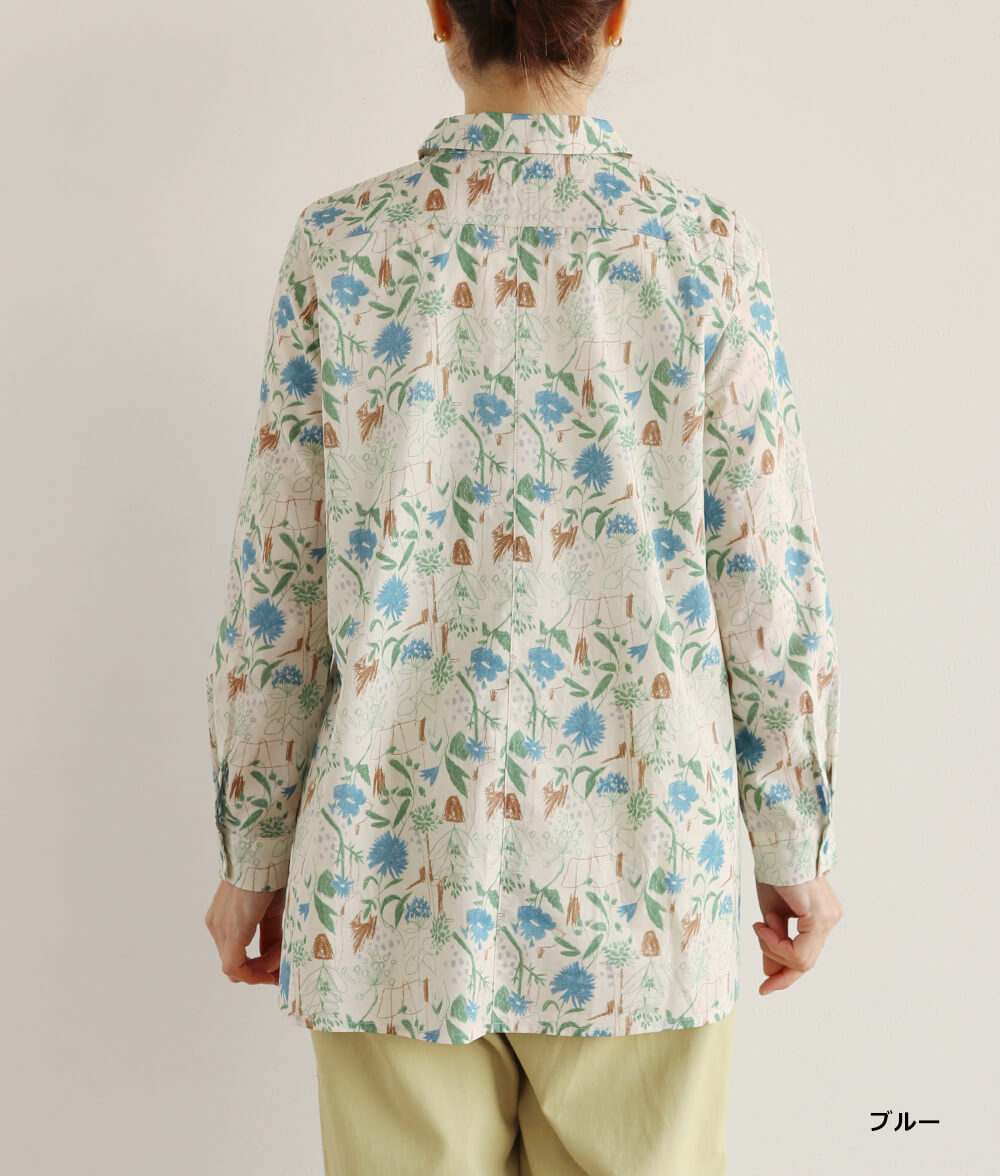 フレアーブラウス