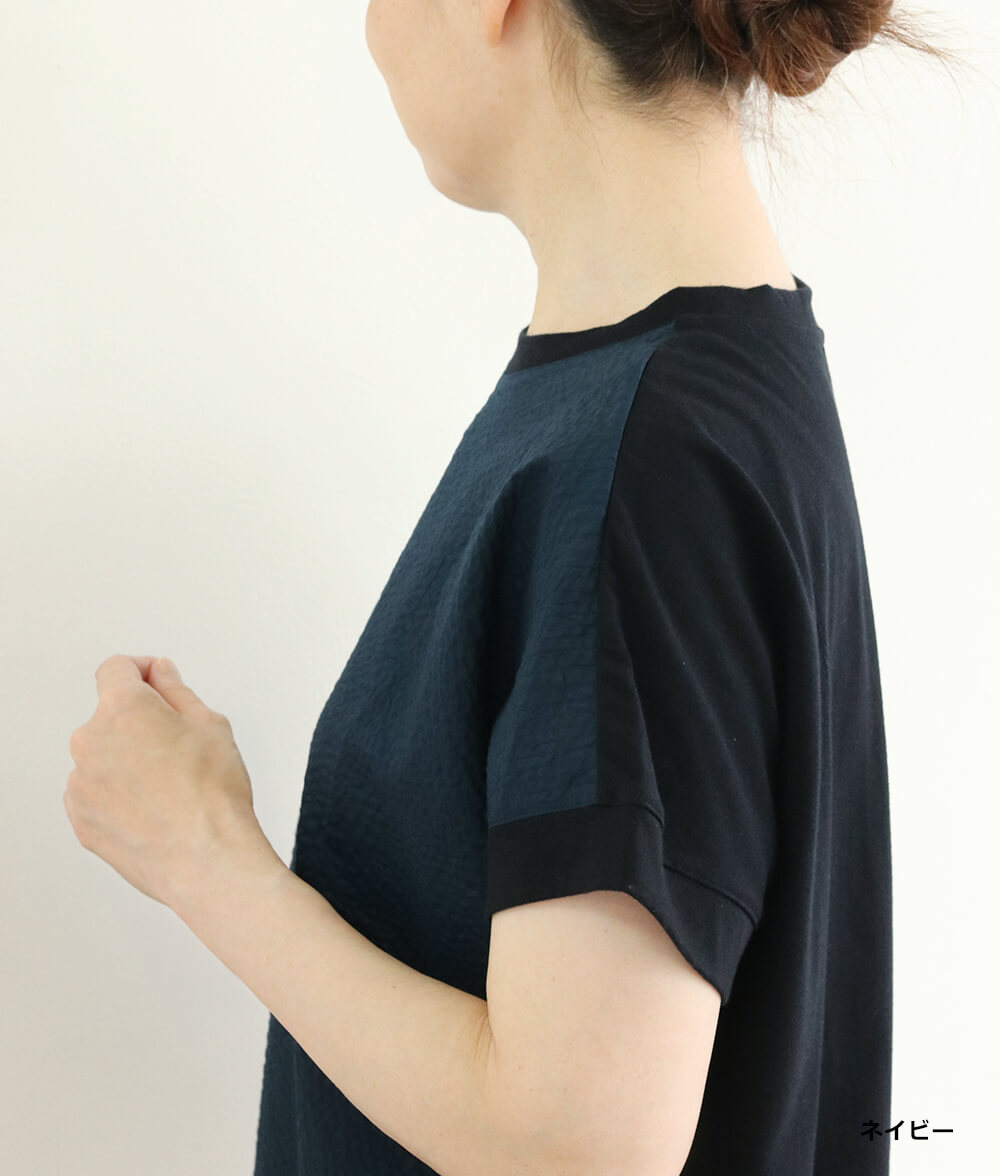 【SALE20%OFF】リップル＆カットソープルオーバー