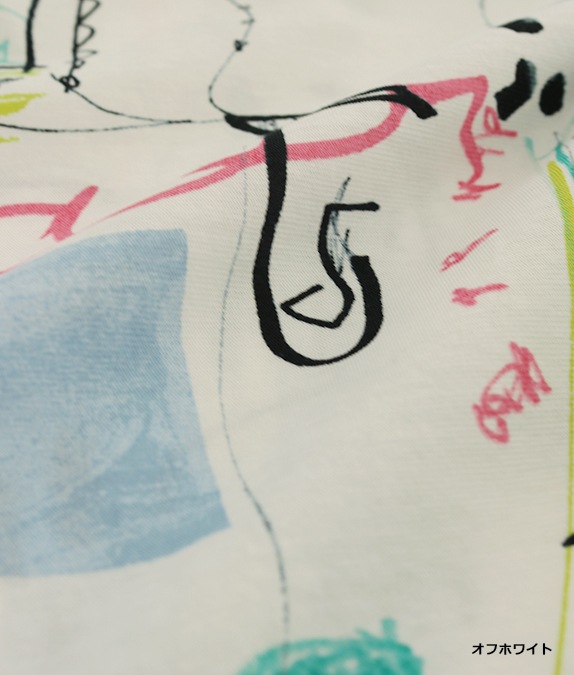 【SALE40%OFF】らくがきプリントプルオーバー