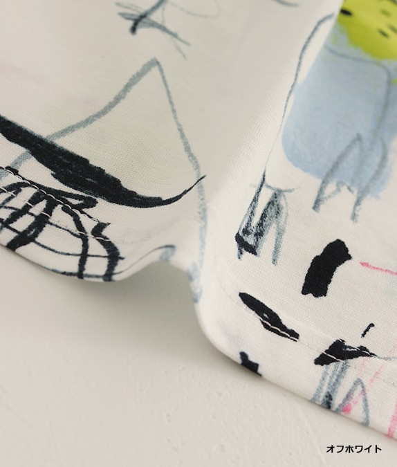 【SALE40%OFF】らくがきプリントプルオーバー