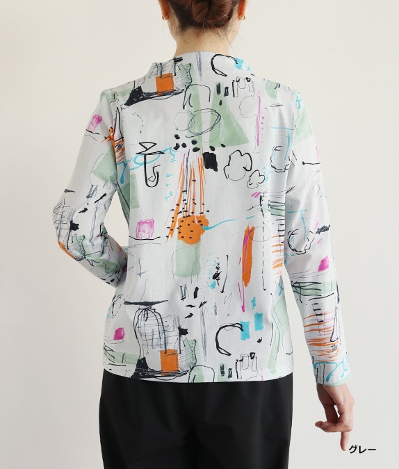 【SALE40%OFF】らくがきプリントプルオーバー