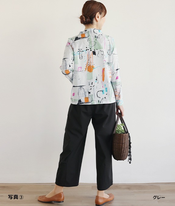 【SALE40%OFF】らくがきプリントプルオーバー