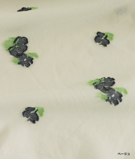 【SALE50%OFF】フラワージャカードタックスカート