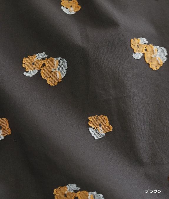 【SALE50%OFF】フラワージャカードタックスカート