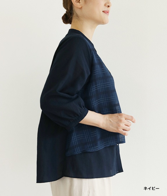【7/10(金)10：00～◆再値下げSALE40%OFF】キャッチボイルブラウス