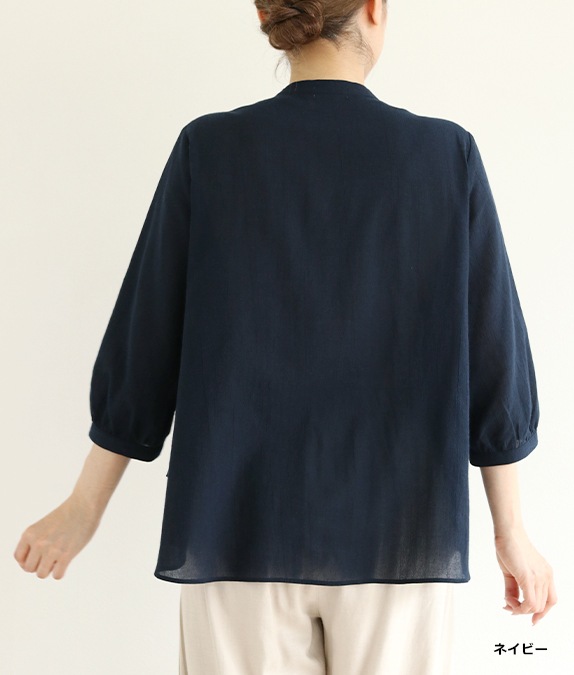 【7/10(金)10：00～◆再値下げSALE40%OFF】キャッチボイルブラウス