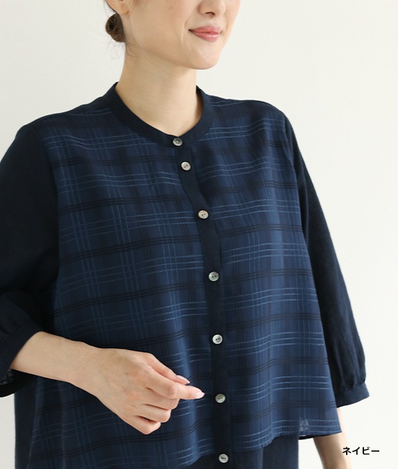 【7/10(金)10：00～◆再値下げSALE40%OFF】キャッチボイルブラウス