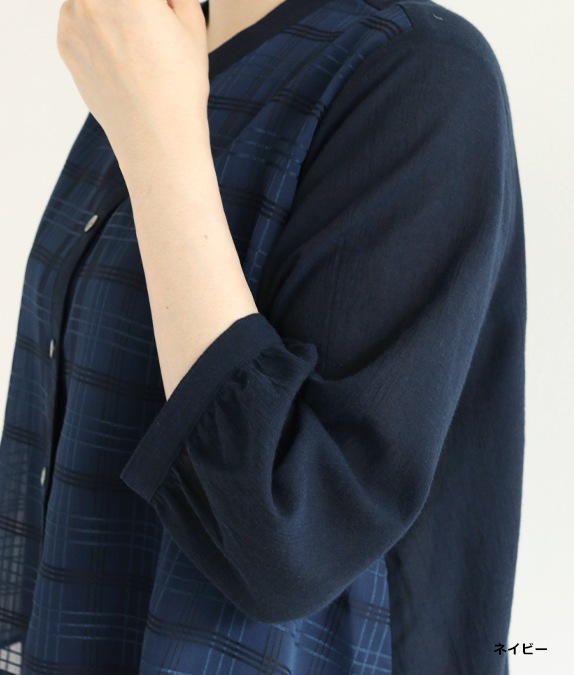 【7/10(金)10：00～◆再値下げSALE40%OFF】キャッチボイルブラウス