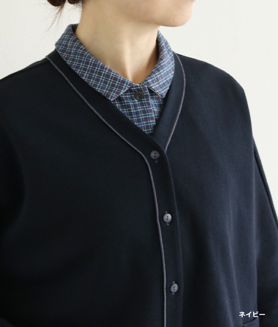 ドルマンスリーブカーディガンl 40代・50代からの婦人服