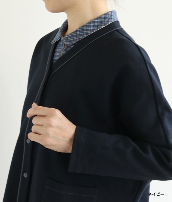 ドルマンスリーブカーディガンl 40代・50代からの婦人服
