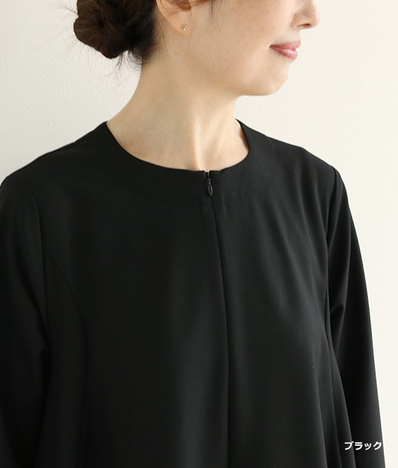 【SALE20%OFF】ウェーブラインワンピース