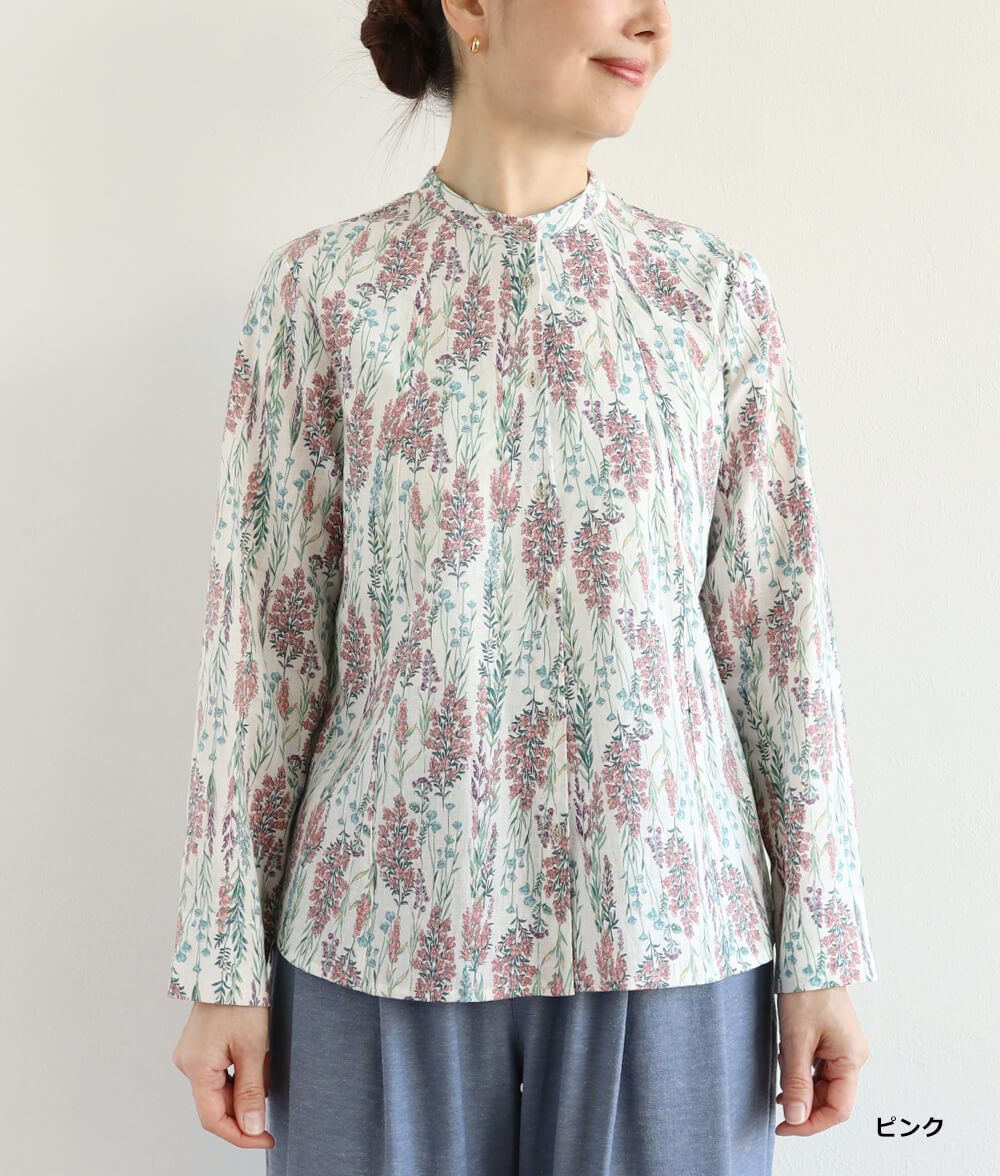 花そよぎブラウスl 50代・60代からの婦人服 オルウェイズ公式通販サイト