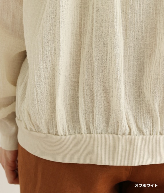 【SALE50%OFF】コットンボイルカーディガン