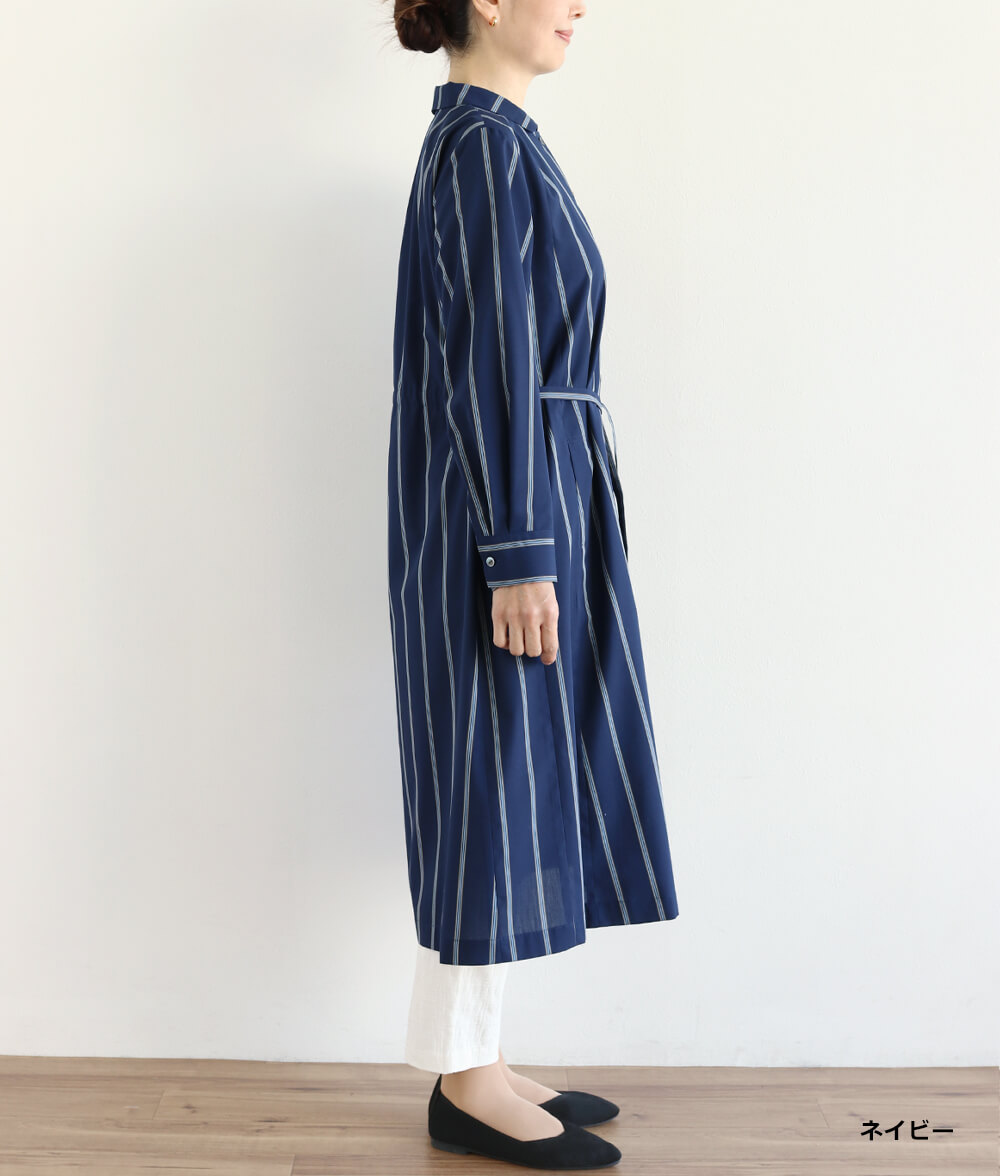 【SALE50%OFF】ストライプワンピース