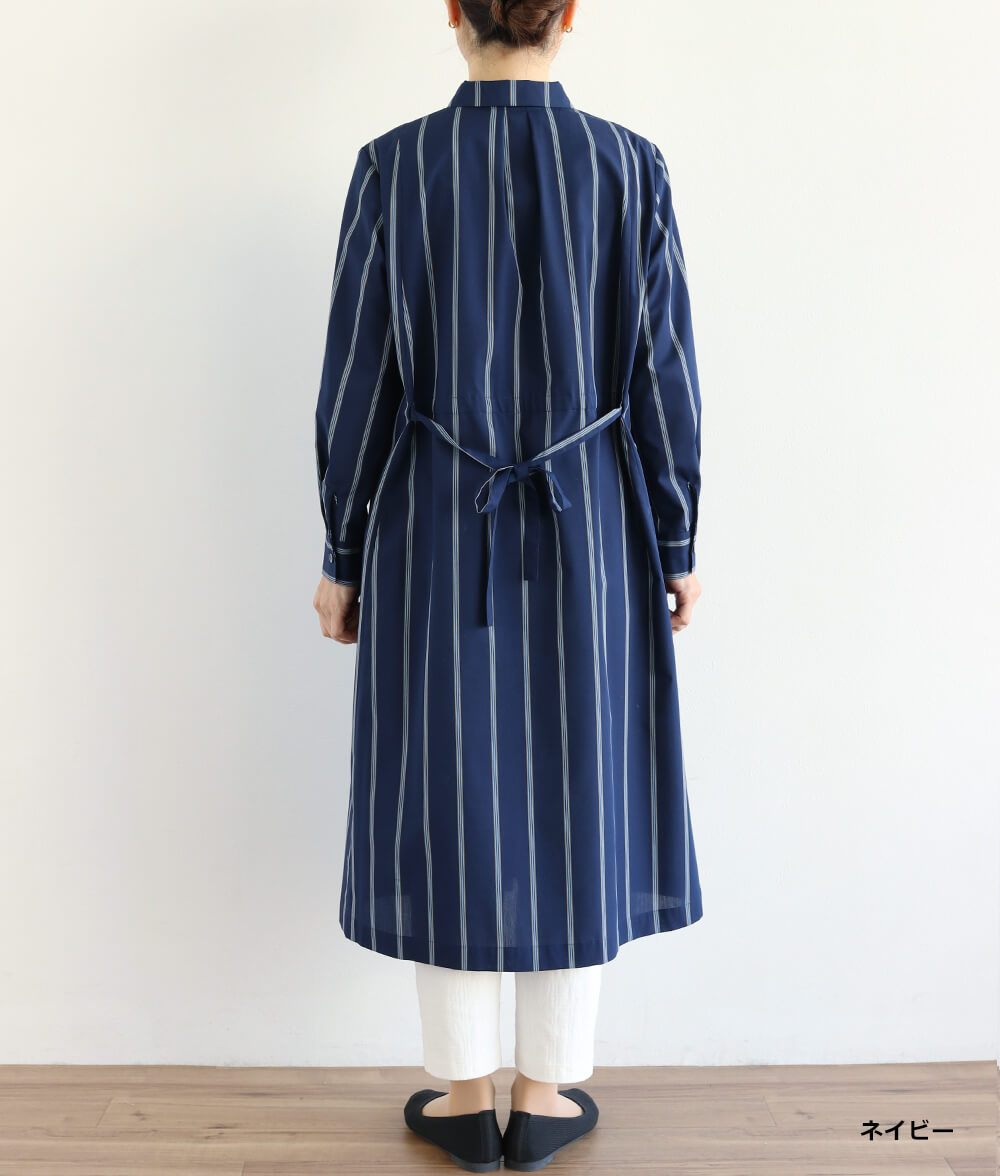 【SALE50%OFF】ストライプワンピース