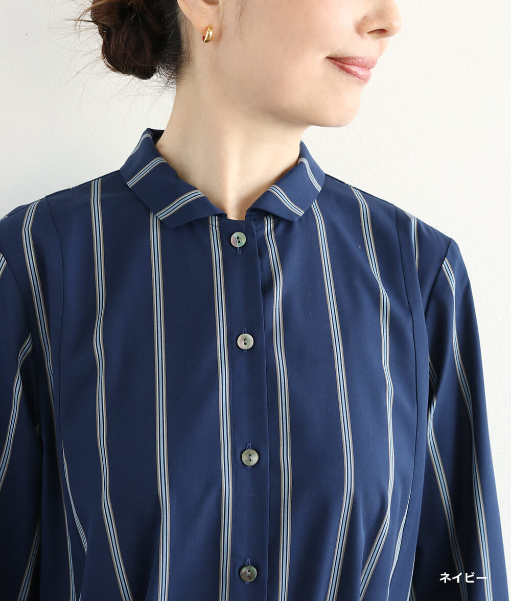 ストライプワンピースl 50代・60代からの婦人服 オルウェイズ公式通販