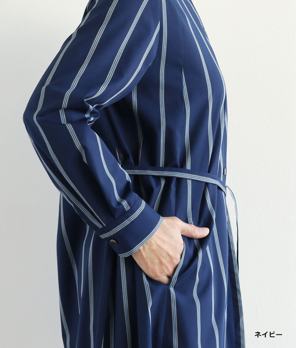 【SALE50%OFF】ストライプワンピース