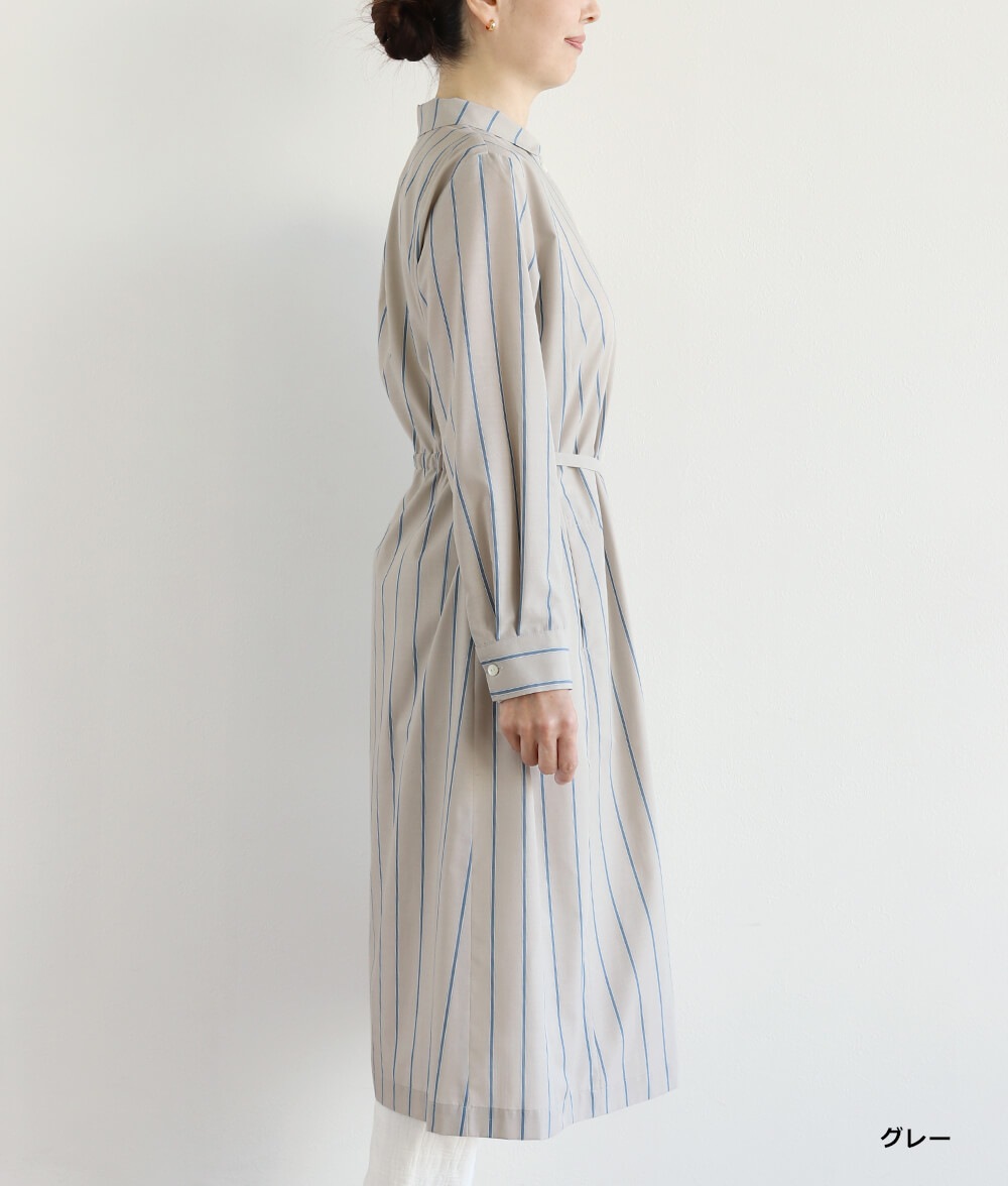 【SALE50%OFF】ストライプワンピース