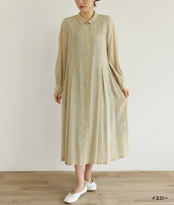 【アウトレット均一】タックワンピース