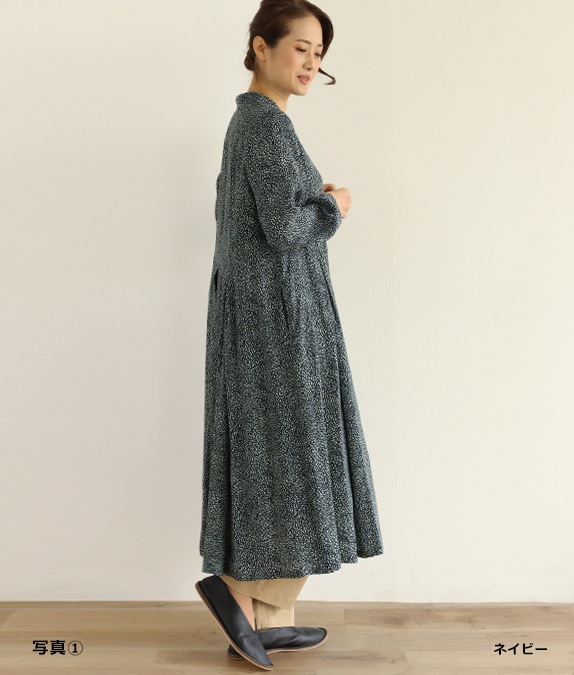 【アウトレット均一】タックワンピース