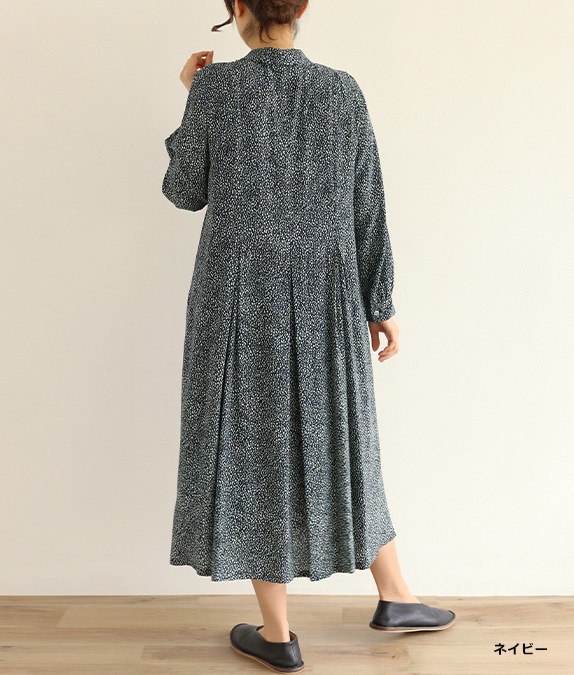 【アウトレット均一】タックワンピース