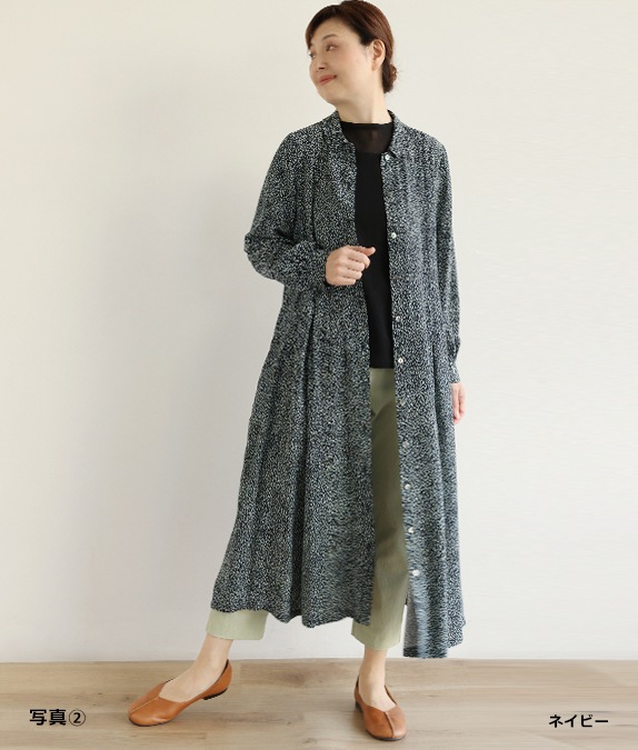 【アウトレット均一】タックワンピース