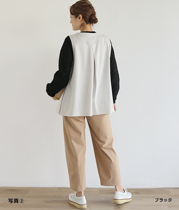 【SALE20%OFF】レーススリーブプルオーバー