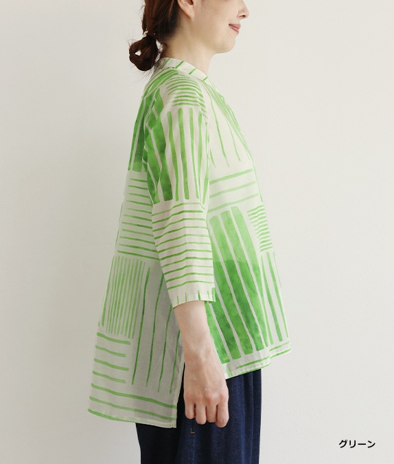 【期間限定優待価格20％OFF◆5/15(金)10時～5/25(月)13時迄】トライアングルブラウス