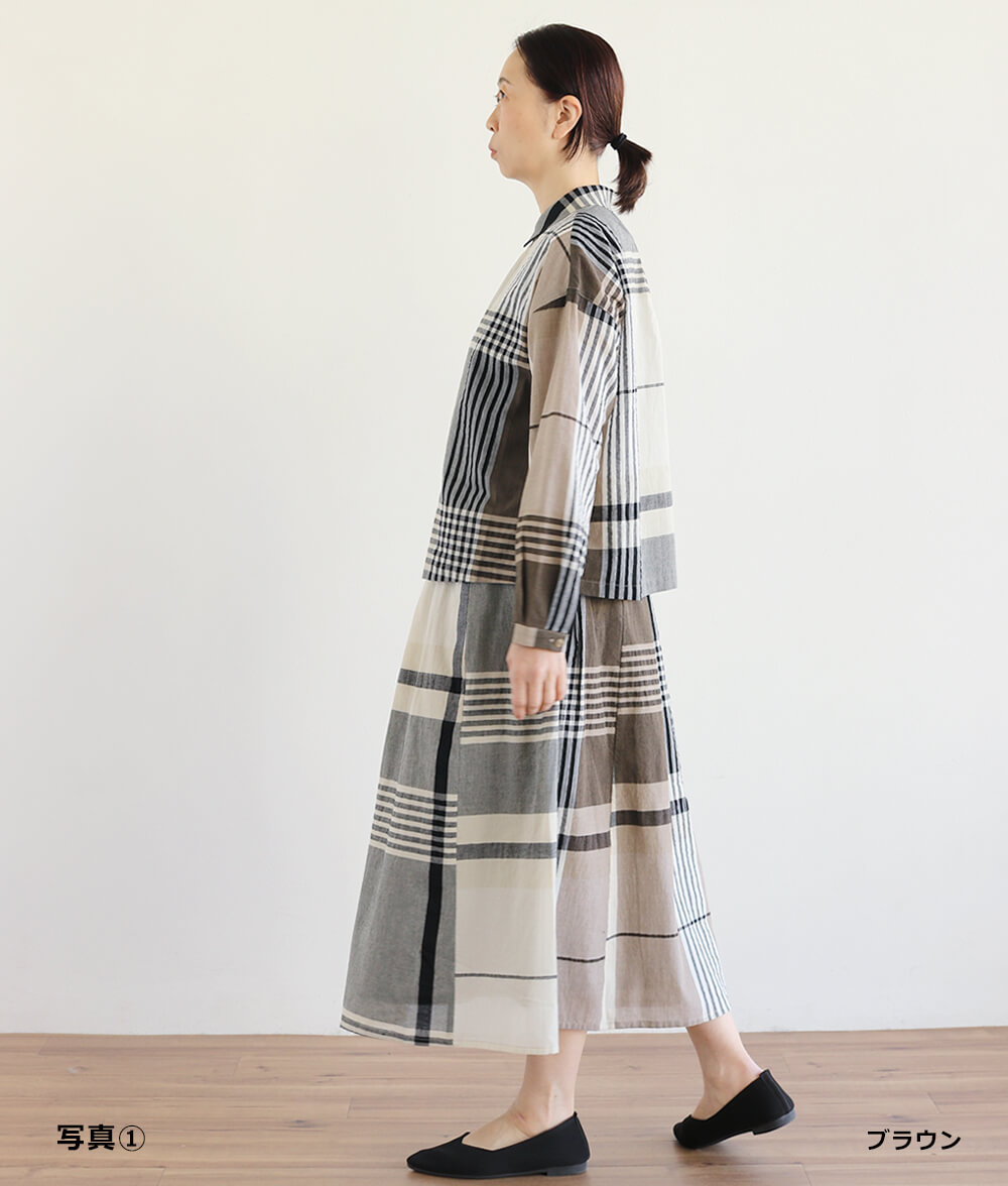 【SALE50%OFF】ビッグチェックスカート