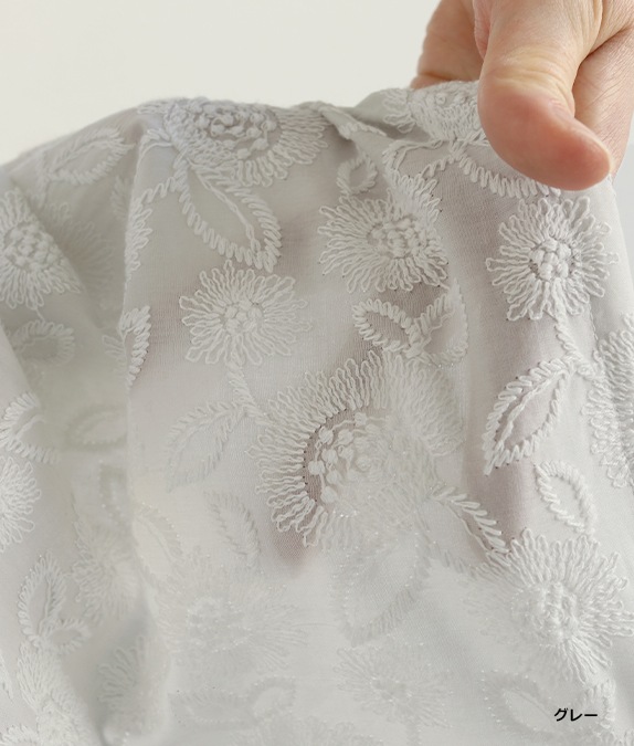 【SALE30%OFF】ブラウジングレースブラウス
