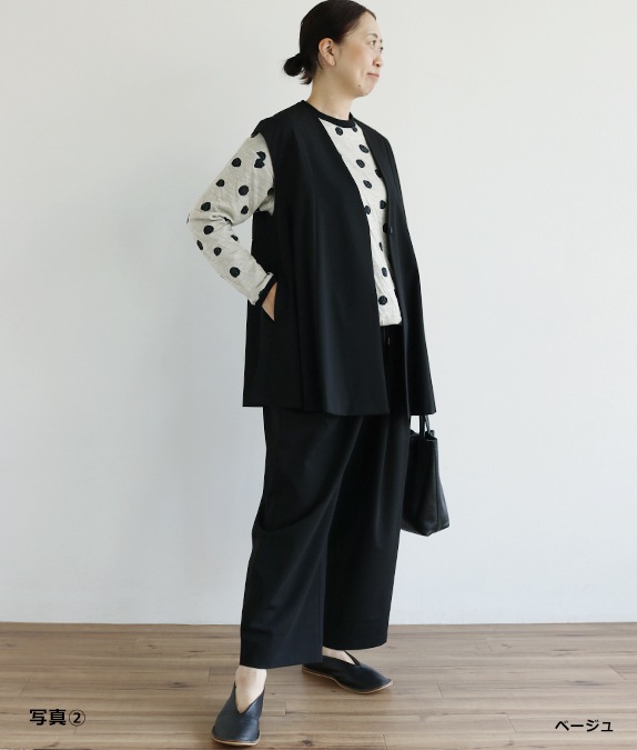 【SALE30％OFF】接結ドットプルオーバー