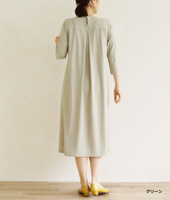 【アウトレット70%OFF】 SZ強撚ワンピース