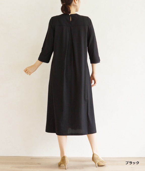 【アウトレット70%OFF】 SZ強撚ワンピース