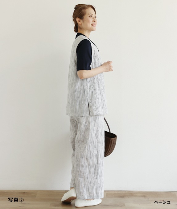 【SALE30%OFF】タックドビーベスト