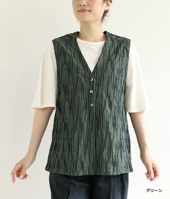 【SALE30%OFF】タックドビーベスト