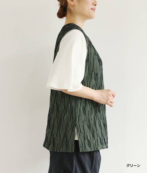 【SALE30%OFF】タックドビーベスト