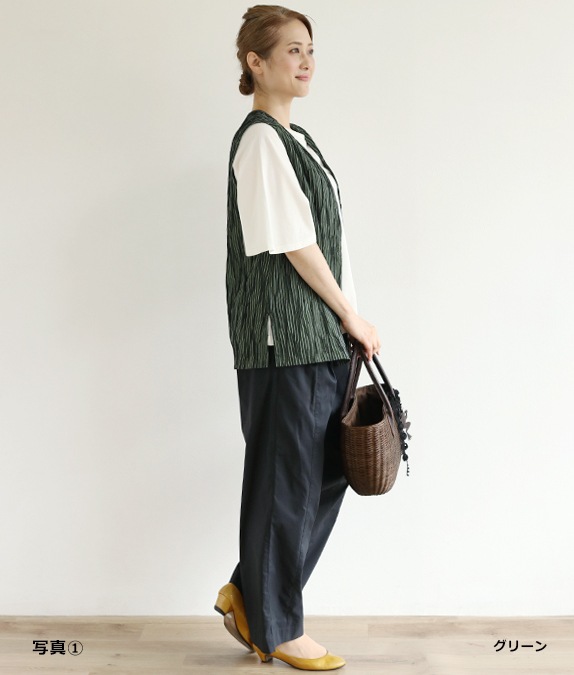 【SALE30%OFF】タックドビーベスト