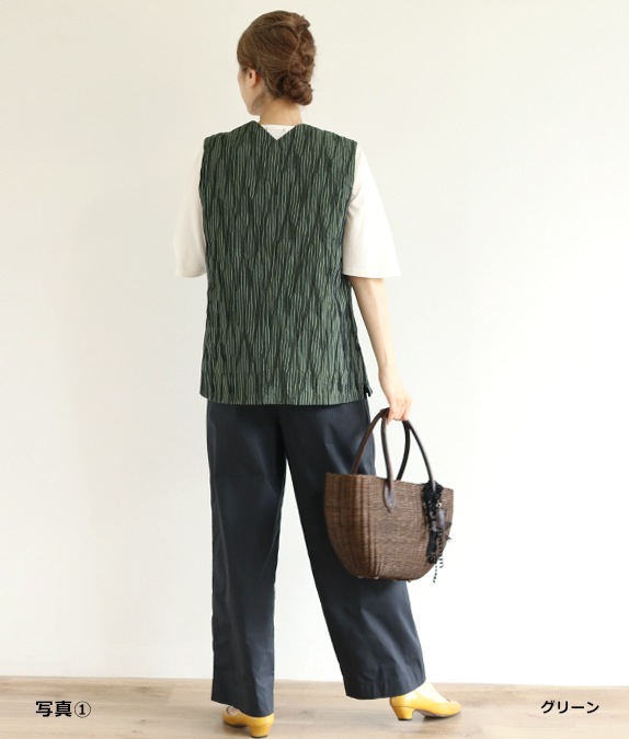 【SALE30%OFF】タックドビーベスト