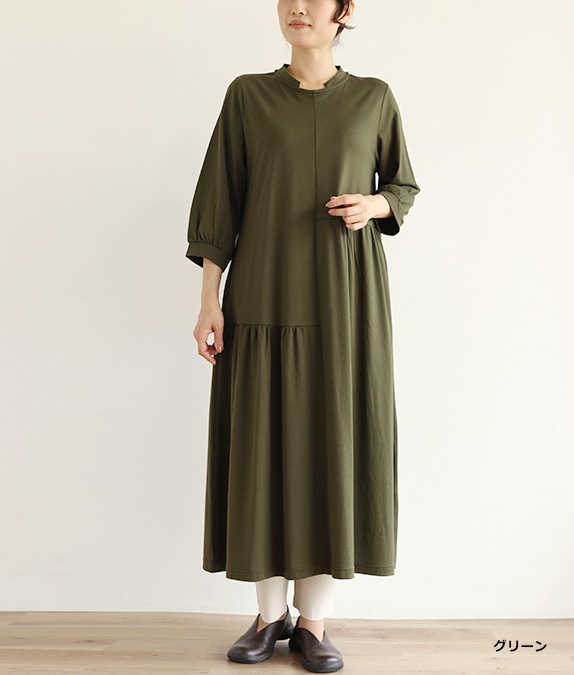 ティアードワンピースl 40代・50代からの婦人服 オルウェイズ