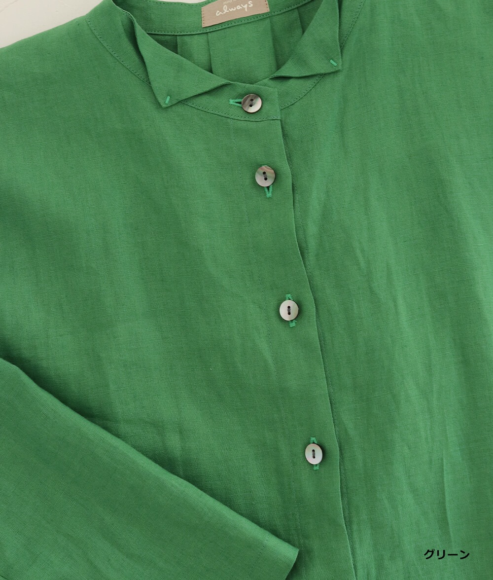 キャンブリックリネンロングジャケット