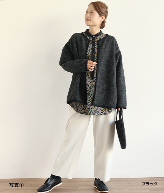 【SALE40％OFF】フラワーコールチュニック