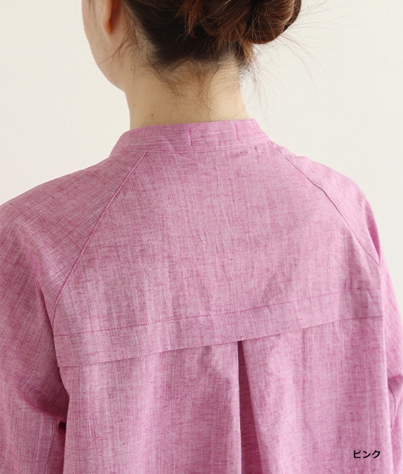 新品タグ付✨レオナール　ブラウス　長袖　カンカン素材　ピンク　トリム　XL相当 楽天市場】【レオナール】LEONARD カンカン 花柄 長袖 ワンピース