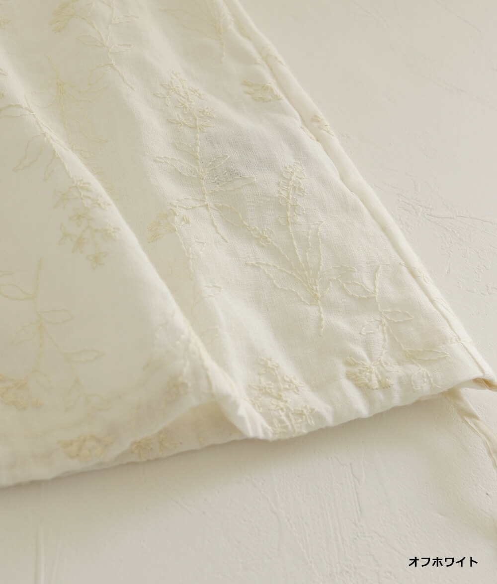 レースブラウジングブラウス